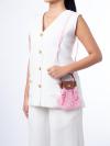 Le Pliage Filet Crossbody XS Pink
