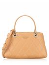 Carey Smooth Quilted Sullivan Small Satchel Tiramisu Mousse
