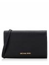 Large Multifunction Crossbody Clutch Black