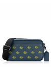 CT870 Jayden Fish Print Crossbody Denim Multi
