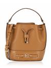 Reed Croco Embossed Medium Bucket Bag Deer