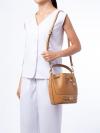 Reed Croco Embossed Medium Bucket Bag Deer
