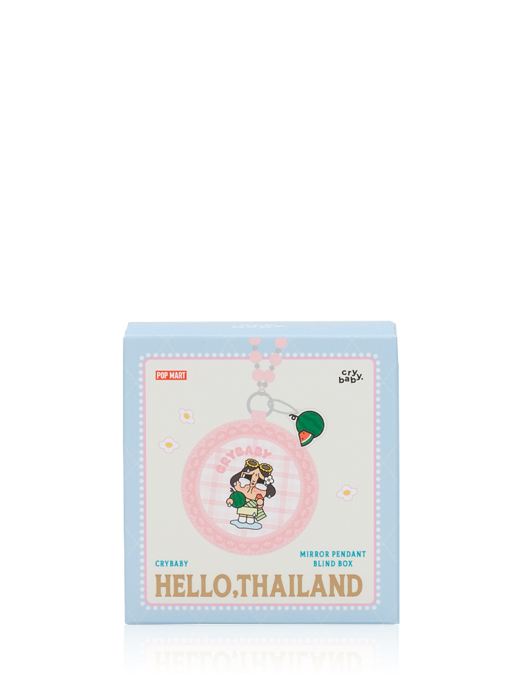 Crybaby Hello Thailand Mirror Pendant Bag Charm Me And My Elephant Pal