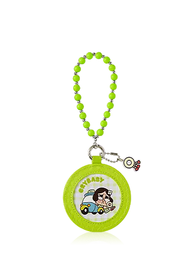 Crybaby Hello Thailand Mirror Pendant Bag Charm  Tuk-Tuk Ahead Slow Down