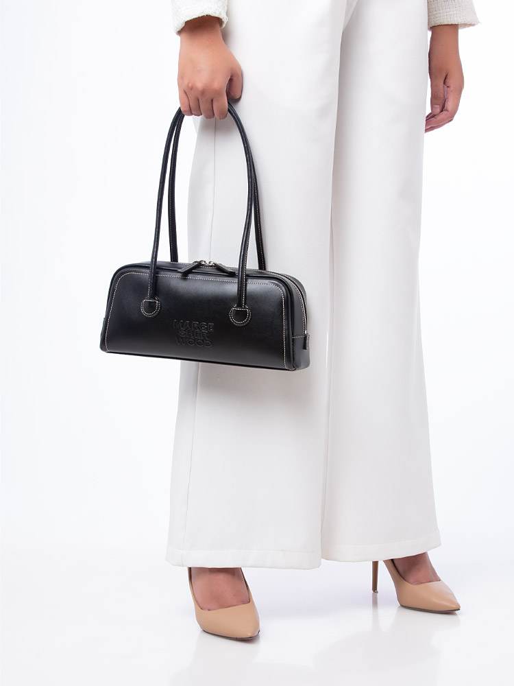 Soft Baguette Bag Black