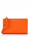 Sheila Saffiano Small Zip Crossbody Poppy