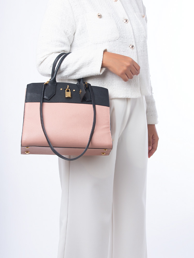 Taurillon City Steamer MM Magnolia Noir