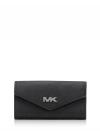 Rivington Saffiano Key Holder Black