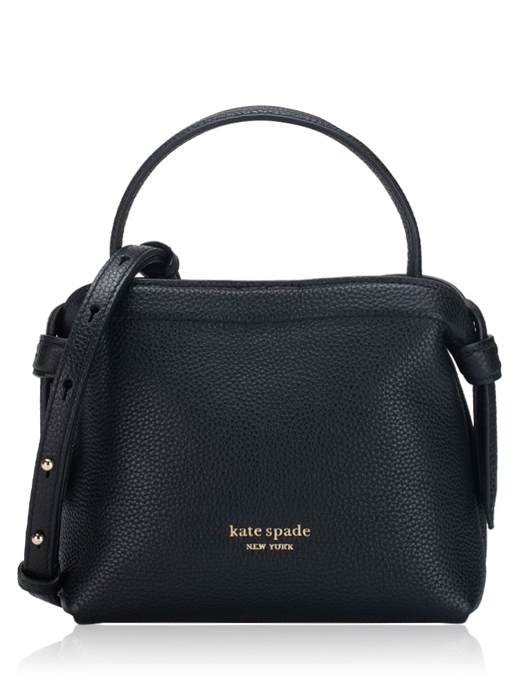 Knott Mini Crossbody Tote Black