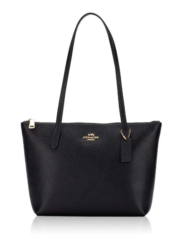 CW395 Fiona Zip Tote Black