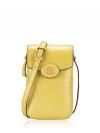 Robinson Crosshatched Phone Crossbody Pale Butter