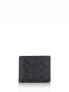 Men CW380 Signature 3 in 1 Wallet Charcoal Black