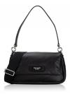 Puffed Lola Convertible Crossbody Black