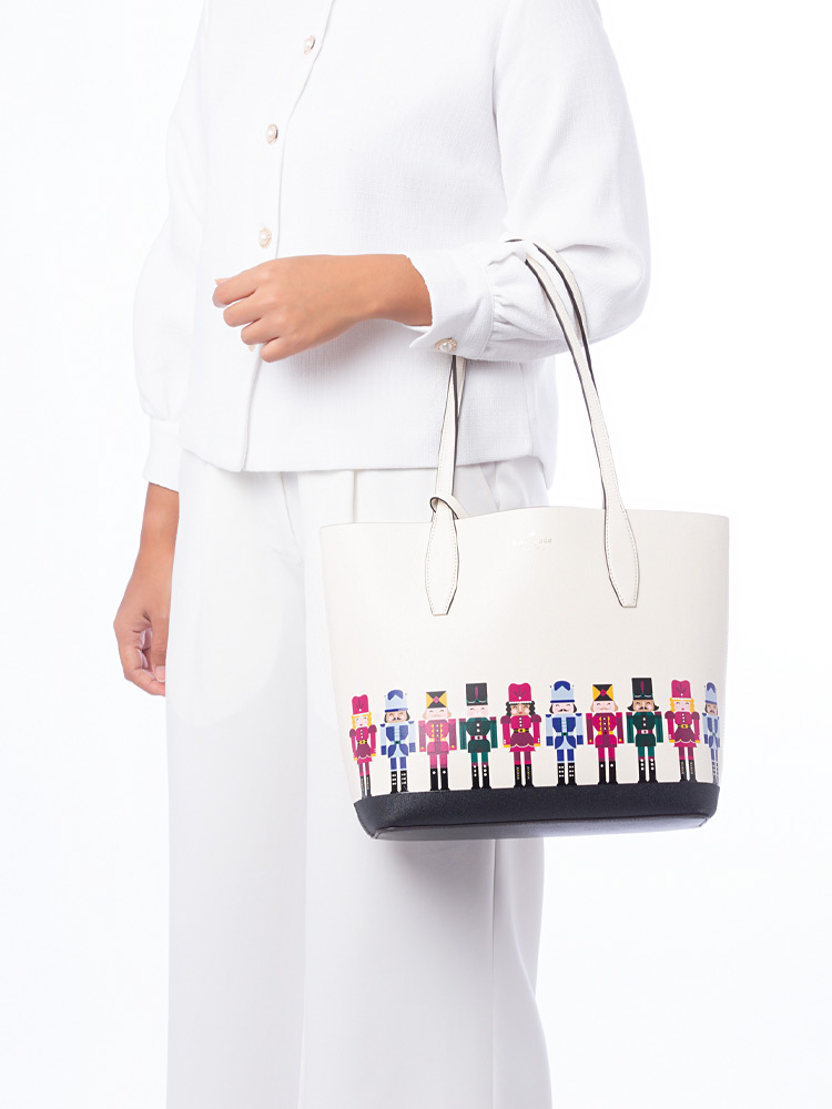 Oh What Fun Nutcracker Small Tote Meringue Multi