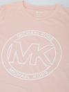Logo Cotton T-Shirt Powder Blush Sz S
