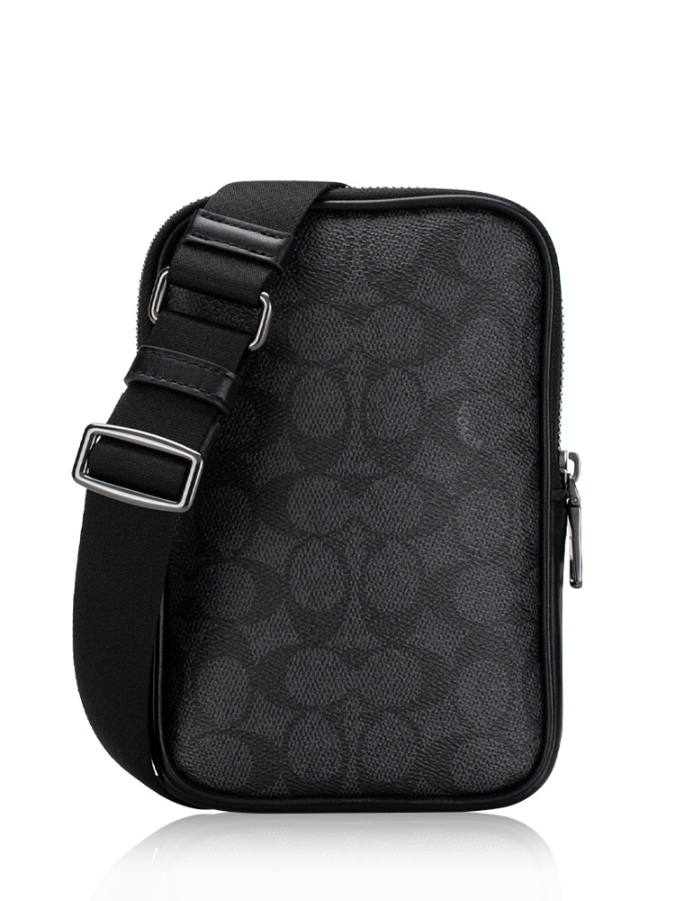 Men CW364 Signature Aden Crossbody Charcoal Black