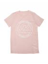 Logo Cotton T-Shirt Powder Blush Sz Xs