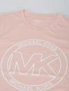 Logo Cotton T-Shirt Powder Blush Sz Xs