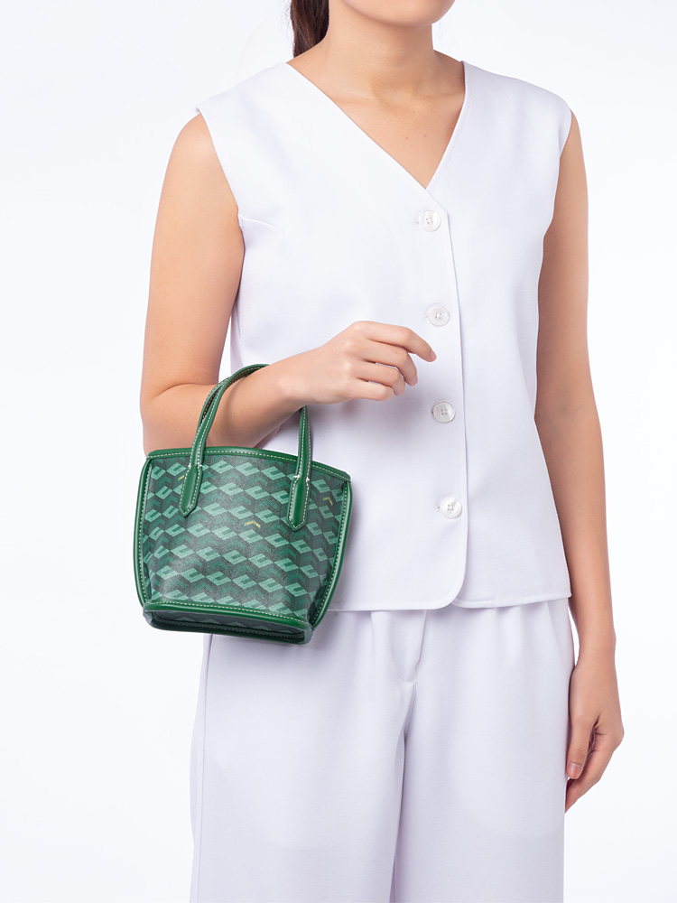 Monogram Russo Micro Tote Green