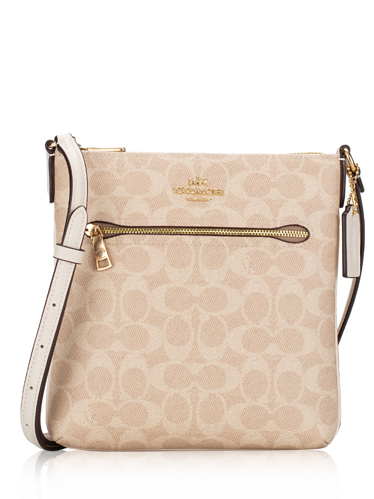 CW325 Signature Rowan Mini File Bag Sand Chalk