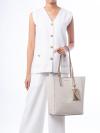  Signature Vincent Large Tote With Pouch Pale Gold
