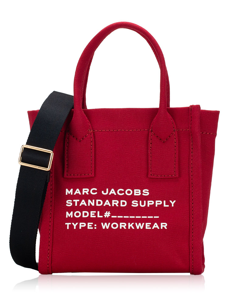 4S4HCR003H02 Canvas Standard Supply Small Tote Savvy Red