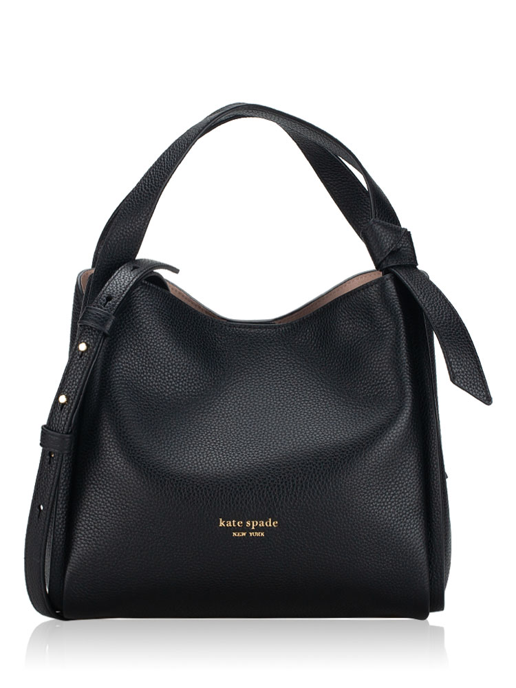Knott Medium Crossbody Black