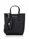 Vincent Saffiano XS Crossbody With Card Case Black