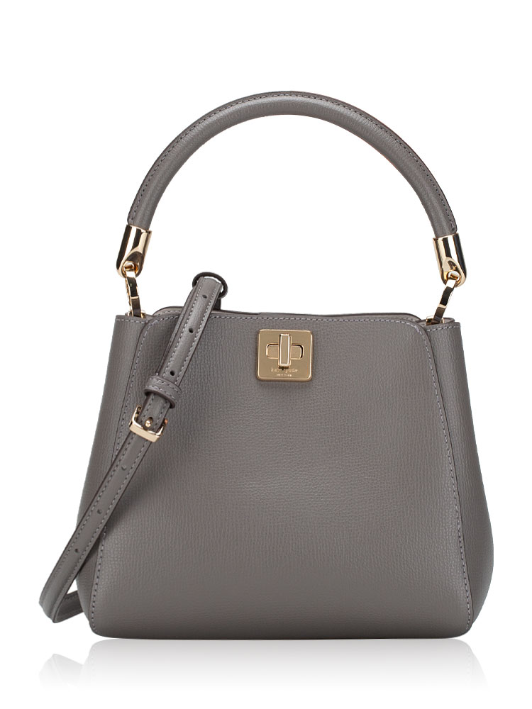 Phoebe Small Top Handle Bag Hare Grey
