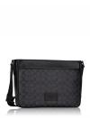 Men CV761 Signature Canvas District Crossbody Charcoal Black 