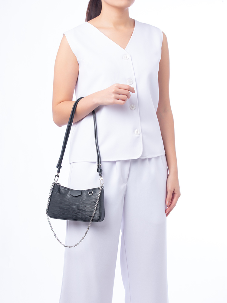 Epi Easy Pouch On Strap Noir