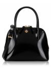 Emerson Patent Mini Dome Satchel Black