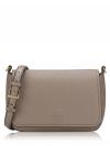 Thea Flap Crossbody Gray Heron