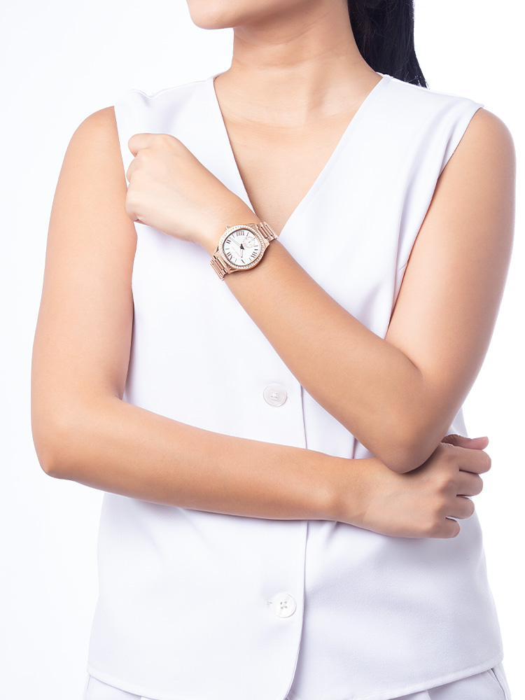 MK4806 Sage Stainless Watch Rose Gold