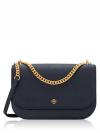 Emerson EW Adjustable Flap Shoulder Bag Tory Navy