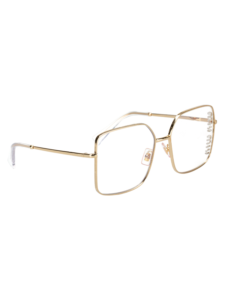 SMU51Y Square Sunglasses Gold