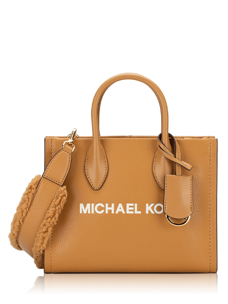 Mirella Leather Small Shopper Crossbody Deer