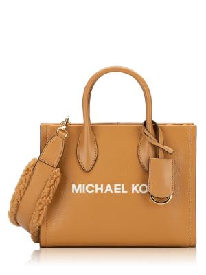 Mirella Leather Small Shopper Crossbody Deer