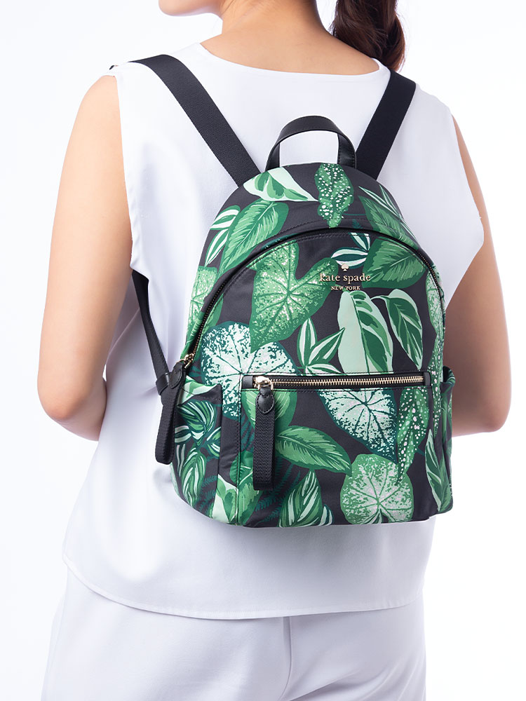 Chelsea Fern Foliage Medium Backpack Green Multi