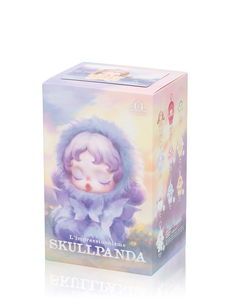 Skullpanda L’impressionnisme Series Bag Charm Teakwood