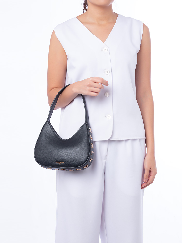 LH4CU1DE Desi Shoulder Bag Black Gold