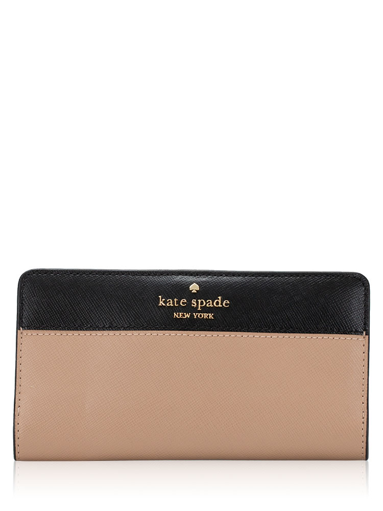 Madison Colorblock Slim Bifold Wallet Toasted Hazelnut Multi
