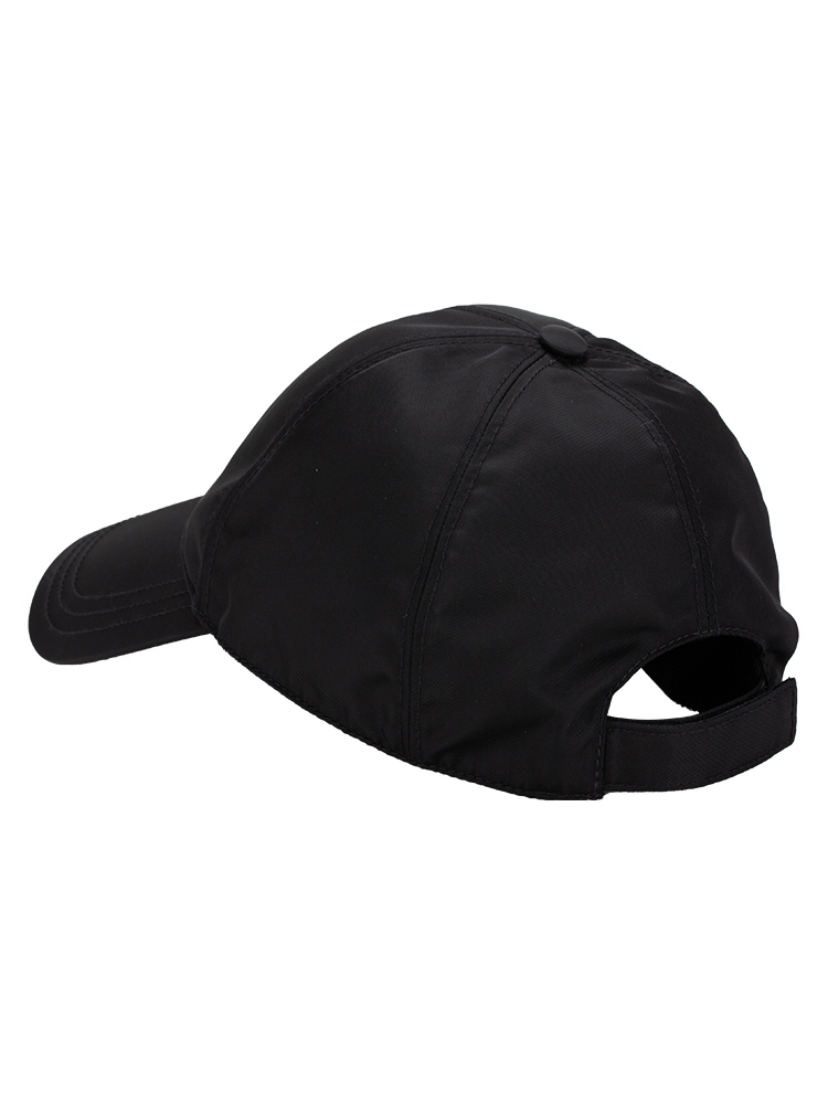 1HC274 Re-Nylon Baseball Cap Nero Sz M