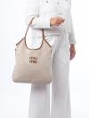 Canvas Ivy Tote Beige Brandy