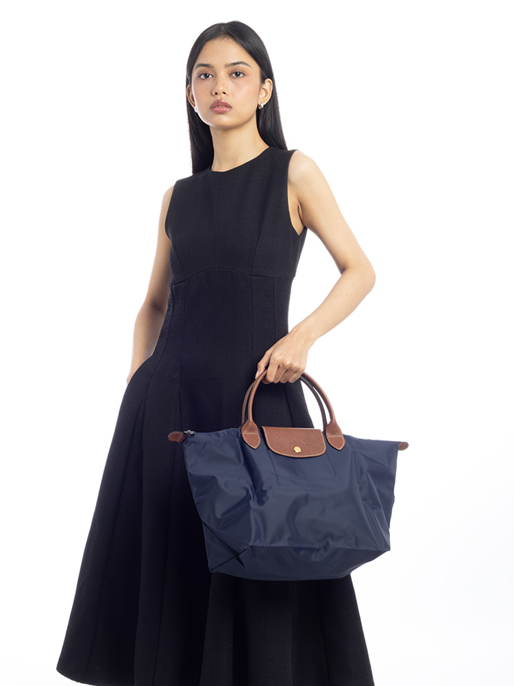 Le Pliage Original Medium SH Navy