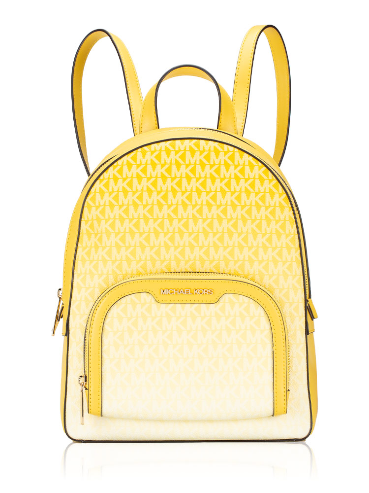 Signature Jaycee Medium Backpack Daisy Yellow