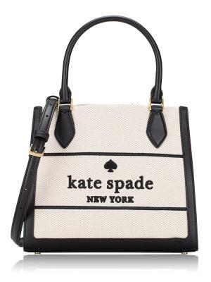 Ellie Canvas Small Tote Black Multi