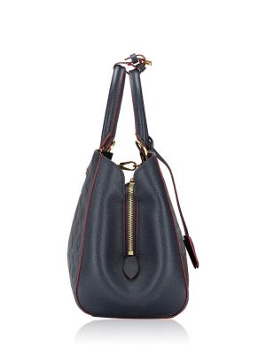 Monogram Empreinte Montaigne MM Marine Rouge