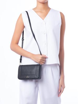 Lena Small Crossbody Black