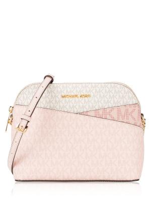 Signature Jet Set Colorblock Medium Dome X Crossbody Powder Blush Multi